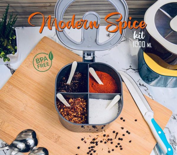 4-in-1 Modern Spice Kit - (Random Colors)