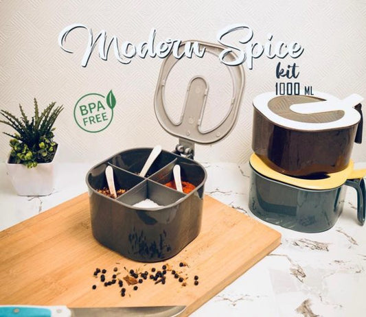4-in-1 Modern Spice Kit - (Random Colors)