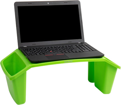 Kids Portable Study Table | Multifunctional Plastic Desk with Side Storage | Study, Drawing & Snack Table (Random Color)