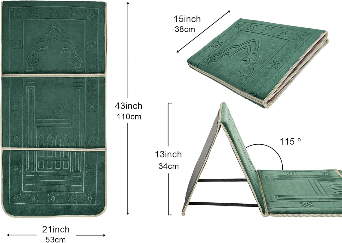 Foldable Prayer Mat - Compact & Portable