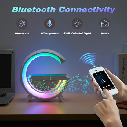 G-Shape Multifunctional Lamp & Bluetooth Speaker