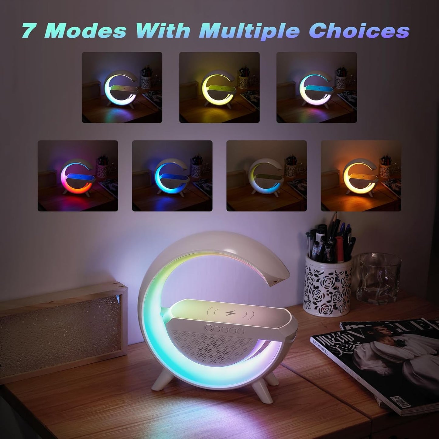 G-Shape Multifunctional Lamp & Bluetooth Speaker