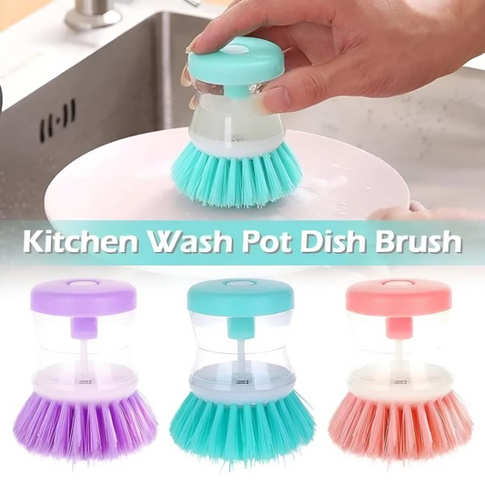 Smart Liquid Soap Dish Scrubber