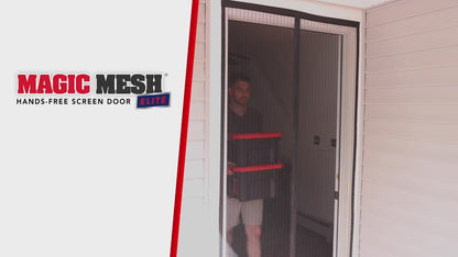 Magic Mesh Deluxe Hands-Free Magnetic Screen Door